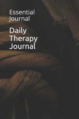 Book cover for Daily Therapy Journal