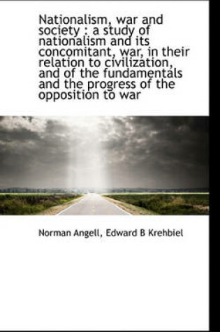 Cover of Nationalism, War and Society