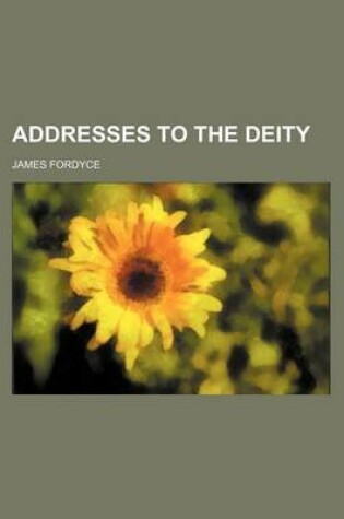 Cover of Addresses to the Deity