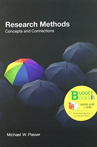 Cover of Loose-Leaf Version for Research Methods