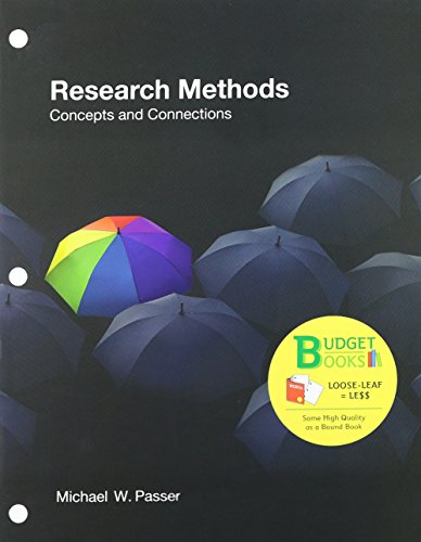 Book cover for Loose-Leaf Version for Research Methods