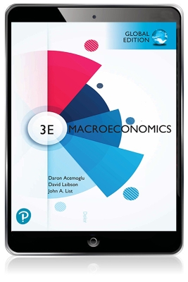 Book cover for Pearson eText for Macroeconomics, Global Edition