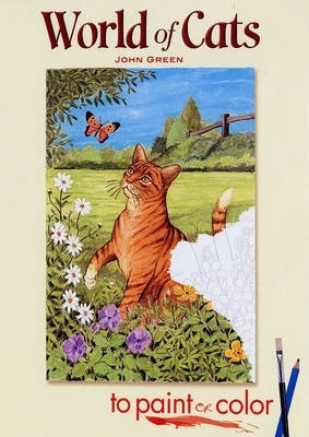 Cover of World of Cats to Paint or Color