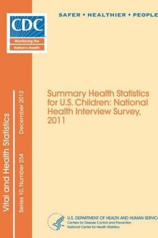 Cover of Vital and Health Statistics Series 10, Number 254