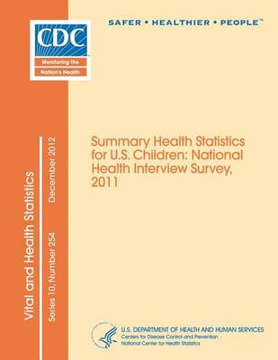 Book cover for Vital and Health Statistics Series 10, Number 254