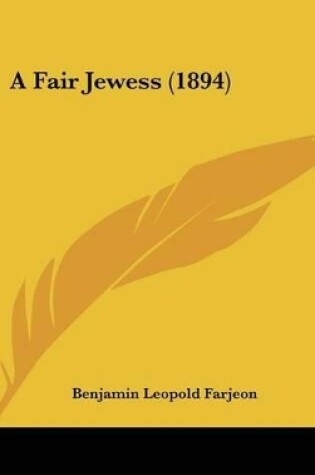 Cover of A Fair Jewess (1894)