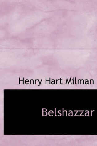 Cover of Belshazzar