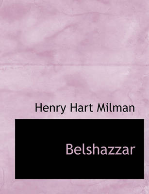 Book cover for Belshazzar