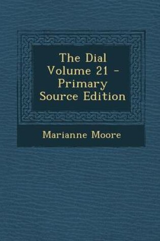 Cover of Dial Volume 21
