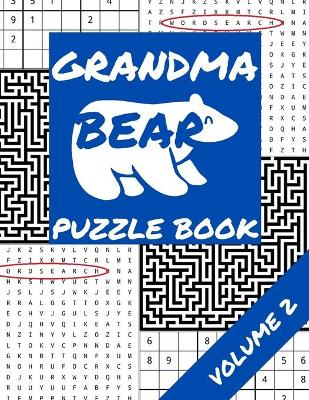 Book cover for Grandma Bear Puzzle Book