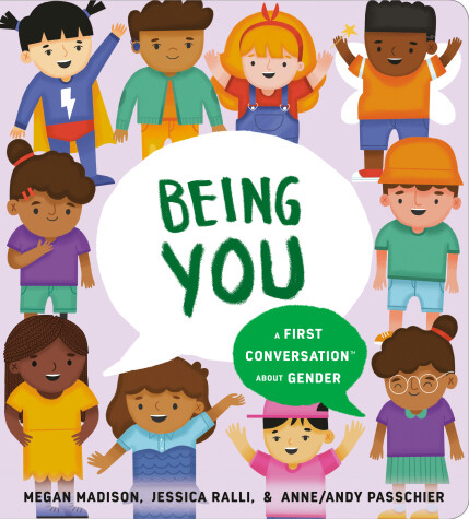 Book cover for Being You: A First Conversation About Gender