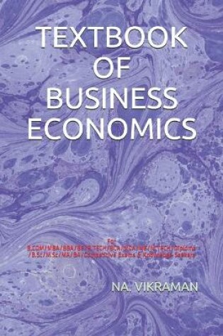 Cover of Textbook of Business Economics