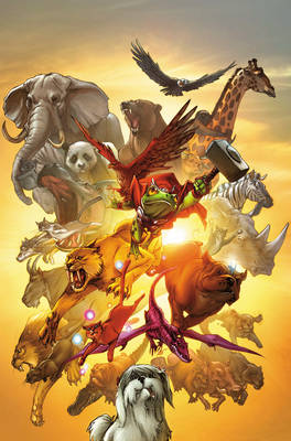 Book cover for Lockjaw & the Pet Avengers Unleashed