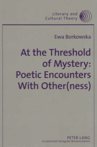 Cover of At the Threshold of Mystery