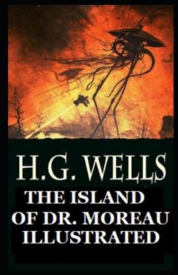 Book cover for The Island of Dr. Moreau Illustrated