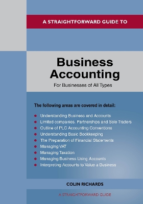 Book cover for A Straightforward Guide to Business Accounting for Businesses of All Types