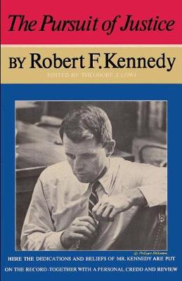 Book cover for The Pursuit of Justice Robert F. Kennedy