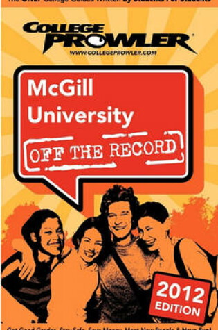 Cover of McGill University 2012