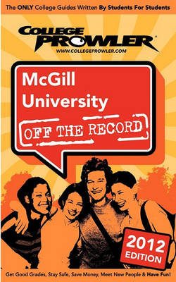 Book cover for McGill University 2012