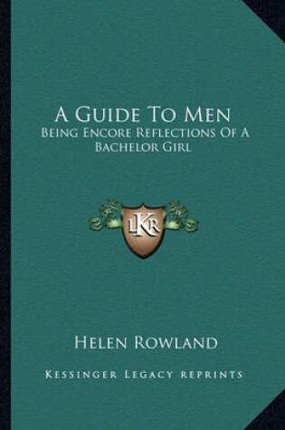 Cover of A Guide To Men