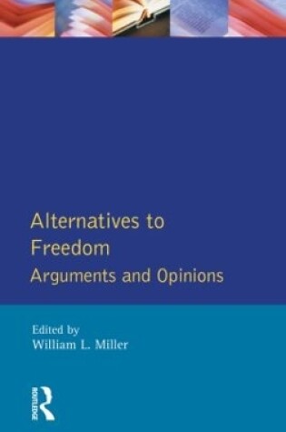 Cover of Alternatives to Freedom