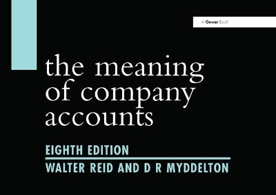 Cover of The Meaning of Company Accounts