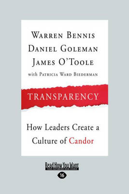 Book cover for Transparency