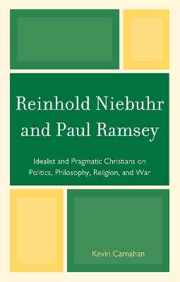 Cover of Reinhold Niebuhr and Paul Ramsey