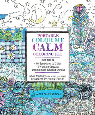 Book cover for Portable Color Me Calm Coloring Kit