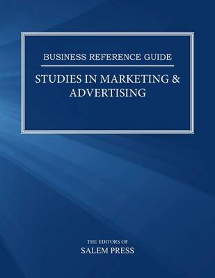 Book cover for Studies in Marketing & Advertising