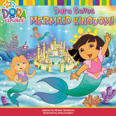 Book cover for Dora Saves Mermaid Kingdom