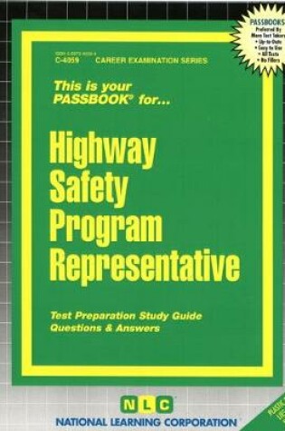 Cover of Highway Safety Program Representative