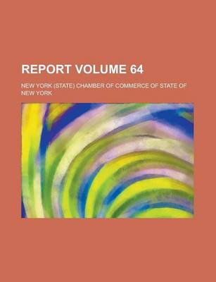 Book cover for Report Volume 64