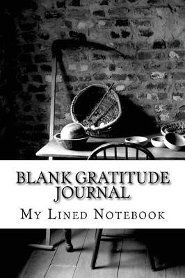 Book cover for Blank Gratitude Journal