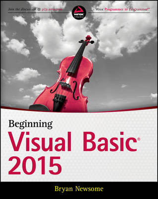 Book cover for Beginning Visual Basic 2015