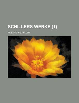 Book cover for Schillers Werke (1 )