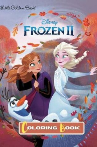 Cover of Disnep Frozen II Coloring Book