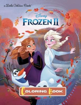 Book cover for Disnep Frozen II Coloring Book