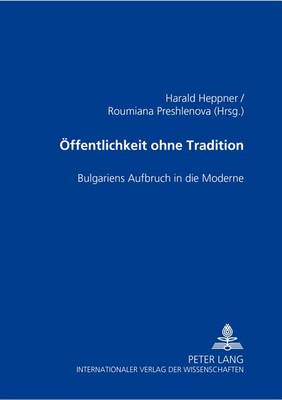 Cover of Oeffentlichkeit Ohne Tradition