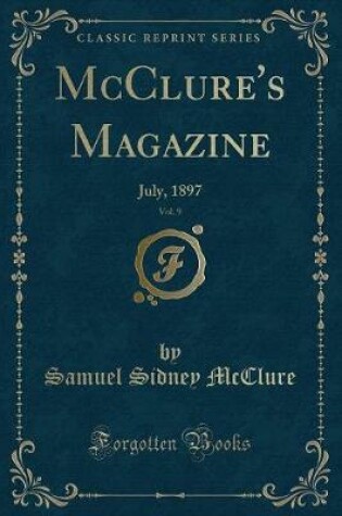 Cover of McClure's Magazine, Vol. 9