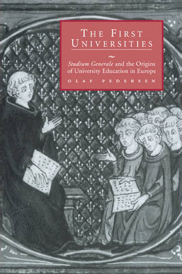 Book cover for The First Universities