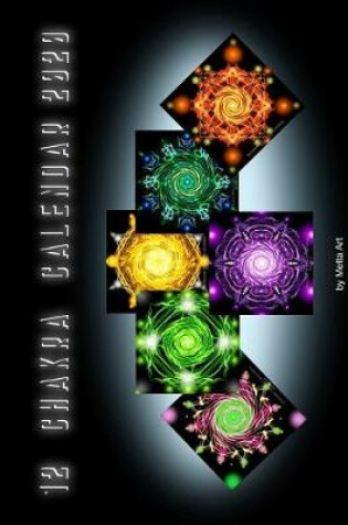 Cover of 12 Chakra Calendar 2020 by Metta Art