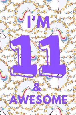 Book cover for I'm 11 & Awesome