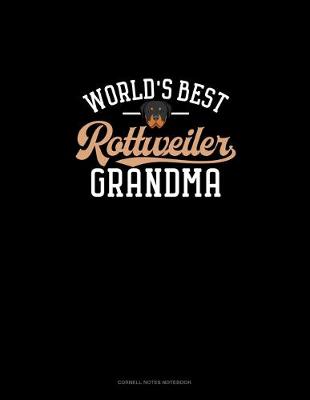 Book cover for World's Best Rottweiler Grandma