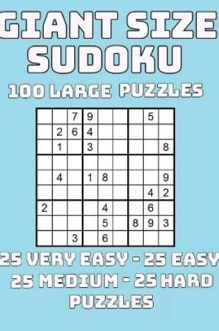 Cover of Giant Size Sudoku