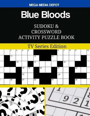 Book cover for Blue Bloods Sudoku and Crossword Activity Puzzle Book