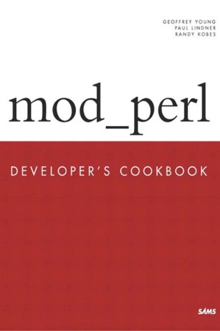 Cover of mod_perl Developer's Cookbook
