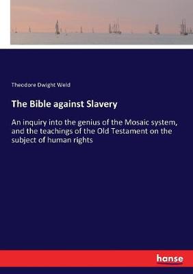 Book cover for The Bible against Slavery