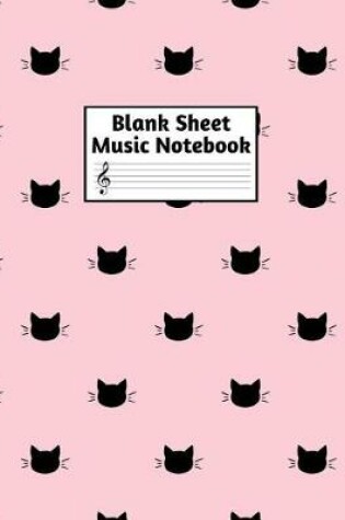 Cover of Blank Sheet Music Notebook