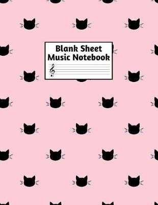 Book cover for Blank Sheet Music Notebook